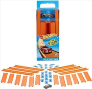 Buy Mattel - Hot Wheels Straight Track With Car
