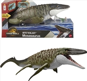 Buy Mattel - Jurassic World: Rebirth Bite 'N Blast Mosasaurus