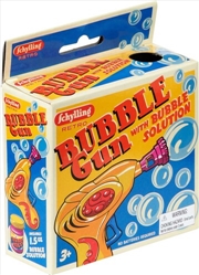 Buy Schylling Retro Bubble Gun With Bubble Solution RBG