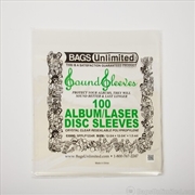 Buy Bags Unlimited SPPLP1234R - 12 IN LP Jacket Sleeve - Resealable - 100 Count