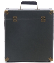Buy GPO Retro SWB18GB 12 " Vinyl Record Case 35 Count Capacity Removable Lid - Rustic Green