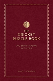 Buy The Cricket Puzzle Book