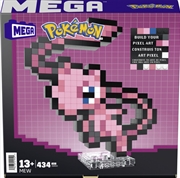 Buy Mega Bloks - Pokemon Mew, Pixel Art, 434 Piece Building Toy Set