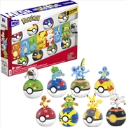 Buy Mega Bloks - Pokemon Beginner Trainer Team 8-Pack, 191 Piece Building Toy Set