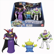 Buy Mattel - Disney/Pixar Storytellers Toy Story Buzz, Zurg, Alien 3-Pack
