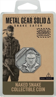 Buy Metal Gear Solid Delta Ltd Ed Naked Snake Coin