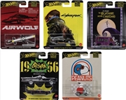 Buy Hot Wheels 1 64 Premium Pop Culture M (Sent At Random)