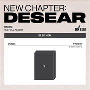 Buy Bae173 - New Chapter : Desear 1st Full Album Else Ver