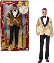 Buy Mattel Collectible - Barbie Holiday Ken Doll 2025, Brunette