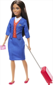 Buy Mattel - Barbie Flight Attendant, Brunette