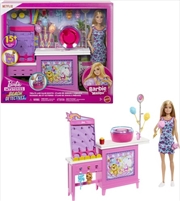 Buy Mattel - Barbie Beach Cotton Candy & Game Playset, Blonde