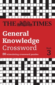 Buy The Times General Knowledge Crossword Book 3