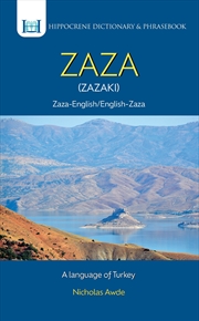 Buy Zaza-English/ English-Zaza Dictionary & Phrasebook