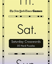 Buy New York Times Games Saturday Crosswords