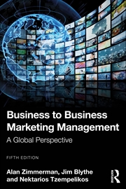 Buy Business to Business Marketing Management