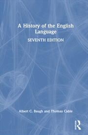 Buy A History of the English Language