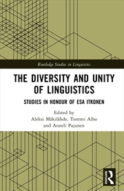 Buy The Diversity and the Unity of Linguistics