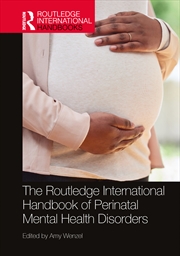 Buy The Routledge International Handbook of Perinatal Mental Health Disorders