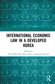 Buy International Economic Law in a Developed Korea