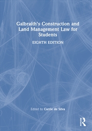 Buy Galbraith's Construction and Land Management Law for Students