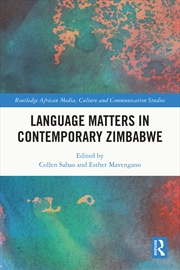 Buy Language Matters in Contemporary Zimbabwe