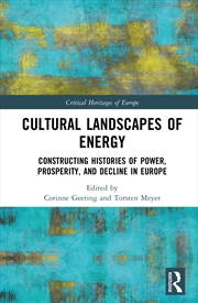 Buy Cultural Landscapes of Energy