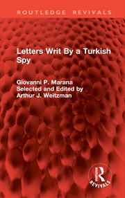 Buy Letters Writ By a Turkish Spy