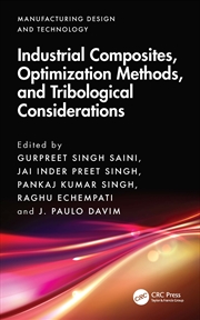 Buy Industrial Composites, Optimization Methods, and Tribological Considerations