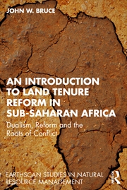 Buy An Introduction to Land Tenure Reform in Sub-Saharan Africa