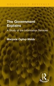 Buy The Government Explains