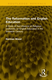 Buy The Reformation And English Education