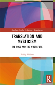 Buy Translation And Mysticism