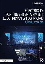 Buy Electricity For The Entertainment Electrician And Technician
