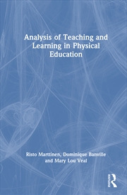 Buy Analysis Of Teaching And Learning In Physical Education