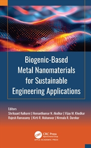 Buy Biogenic-Based Metal Nanomaterials For Sustainable Engineering Applications