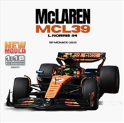 Buy Formula 1 - MCLaren MCL39 L.Norris #4 (GP Monaco 2025) 1:18 Scale Diecast Vehicle