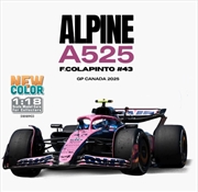Buy Formula 1 - Alpine A525 F.Colapinto #43 (GP Canada 2025) 1:18 Scale Diecast Vehicle