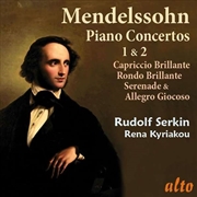Buy Mendelssohn Piano Concertos 1.2 / Capriccio Brilliante / Rondo Brilliante / Serenade & Allegro Gioco