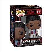 Buy Stranger Things - Lucas Sinclair with Boombox Pop! Vinyl
