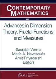 Buy Advances In Dimension Theory, Fractal Functions And Measures