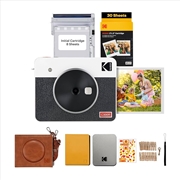 Buy Kodak Instant Camera Mini Shot 2 Retro Cartridge + Accessories Bundle Colour: White