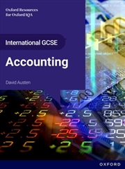 Buy International Gcse Accounting: Oxfordaqa International Gcse Accounting (9215) : Student Book