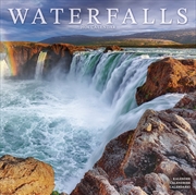 Buy Waterfalls Calendar 2026 Square Scenic Wall Calendar - 16 Month