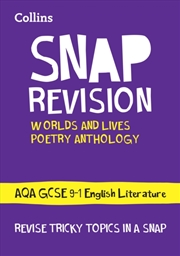 Buy Worlds And Lives Poetry Cluster Aqa Gcse 9-1 English Literature Revision Guide : Ideal For The 2026