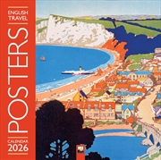 Buy English Travel Posters Wall Calendar 2026 (Art Calendar)