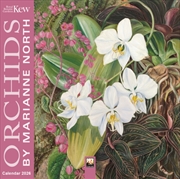 Buy Kew Gardens: Orchids By Marianne North Mini Wall Calendar 2026 (Art Calendar)