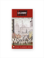 Buy Lowry: Coming From The Mill 2026 Year Planner - Month To View