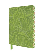 Buy William Morris: Acanthus 2026 Artisan Art Vegan Leather Diary Planner - Page To View With Notes