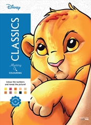 Buy Mystery Colouring - Classics : Reveal Iconic Disney Characters With Colour By Number
