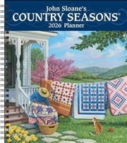 Buy John Sloane'S Country Seasons® 12-Month 2026 Monthly/Weekly Planner Calendar